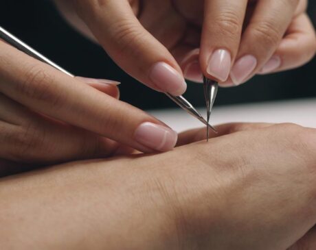 cuticle remover in nail salons