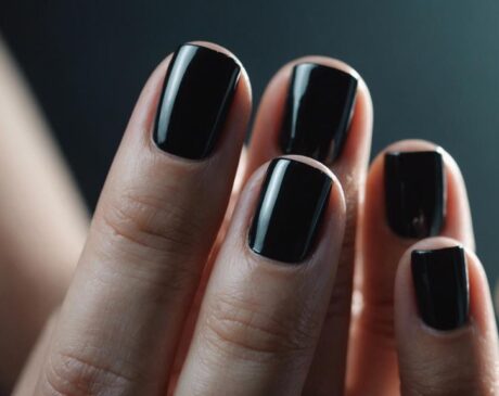 symbolism of black nails